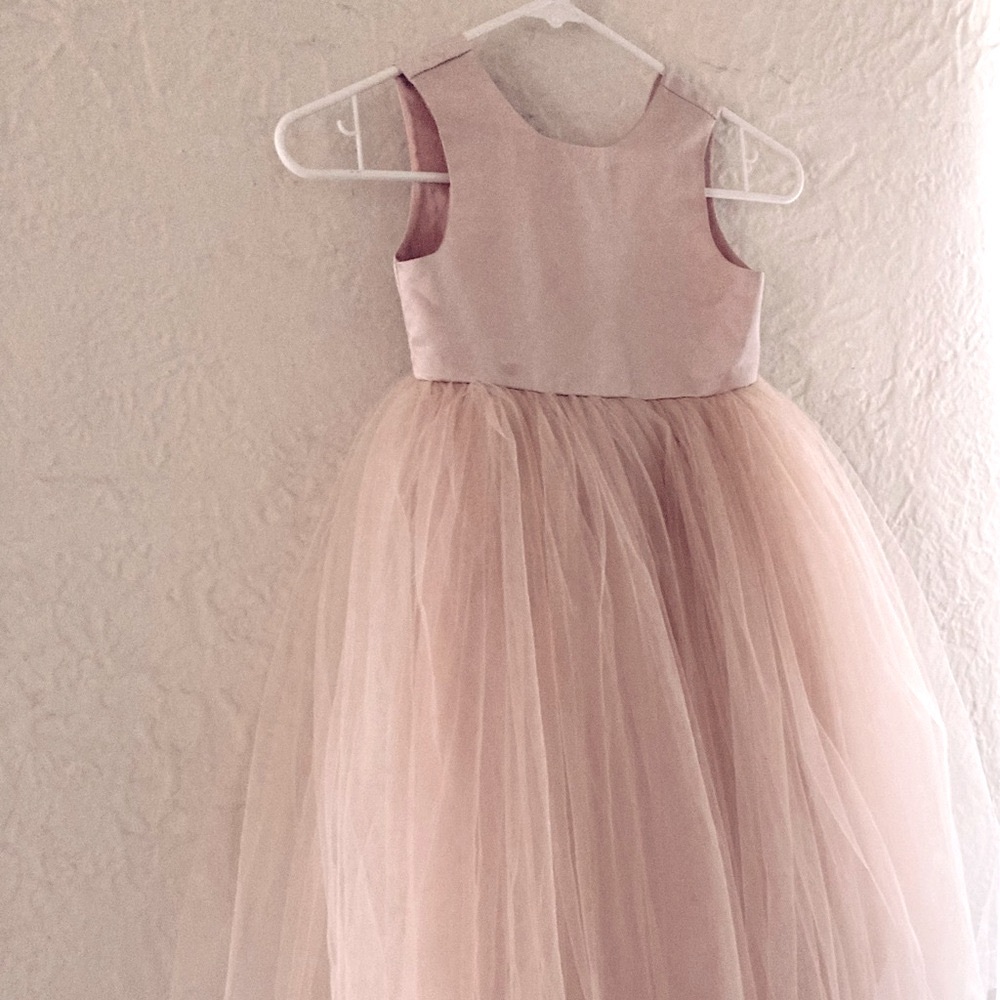 Girl’s Ballet Pink Tulle Fancy Dress Size 6 NWOT Angel😇Halloween Costume